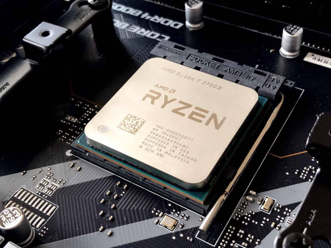 imagen de un procesador AMD Ryzen