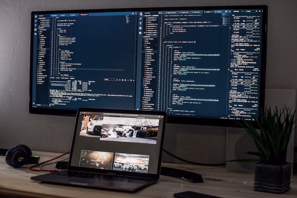 imagen de un monitor
